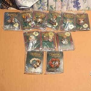 Boyds Bears pin collection 96-04 and Christmas and Halloween